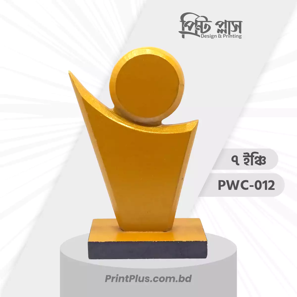 pwc-012-পরীক্ষায় ১ম, ২য় ও ৩য় স্থান অর্জনকারী কৃতি শিক্ষার্থী ক্রেস্ট Student Merit Award Crest-printplus.com.bd