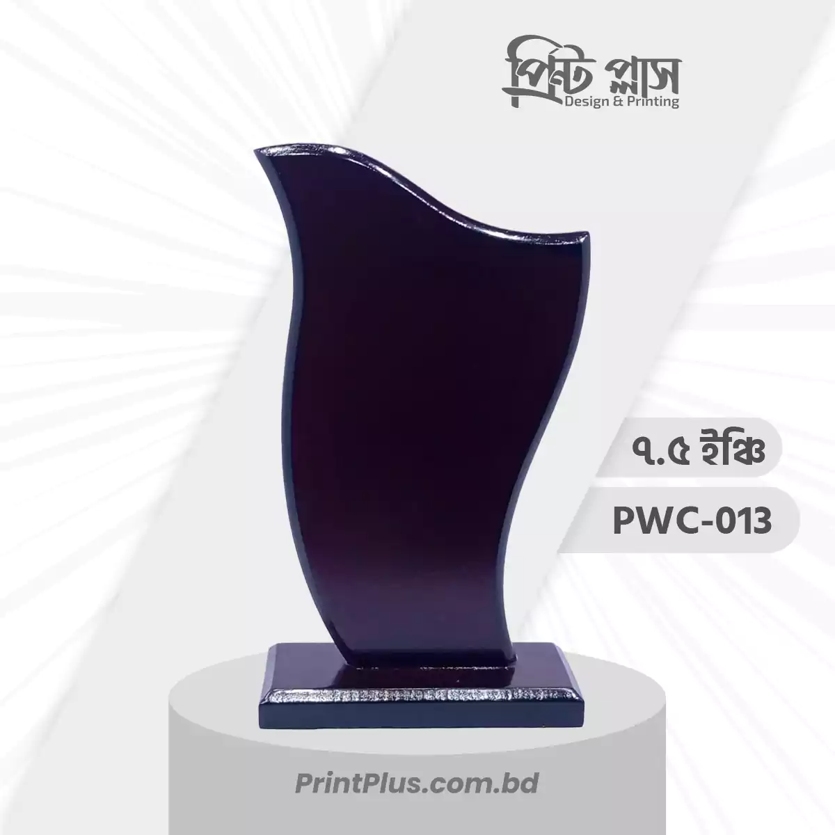pwc-013-স্মৃতিময় বিদায় সম্মাননা ক্রেস্ট Student Farewell Crest বিদায়ী শিক্ষার্থী স্মারক-printplus.com.bd